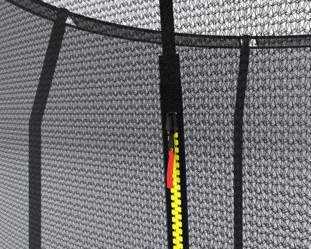 Бaтут для дачи с сеткой Триумф Норд Чемпион 427 см синий