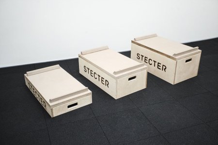 Комплект тяжелоатлетических плинтов + доп. секция (Н=89 см, материал-фанера)