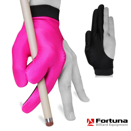 Перчатка Fortuna Classic розовая/черная левая M/L