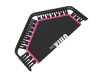 Батут спортивный UNIX Line FITNESS PRO (125 cm) Pink
