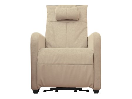 Кресло реклайнер с подъемом FUJIMO LIFT CHAIR F3005 FLWL Ваниль (Sakura 4)