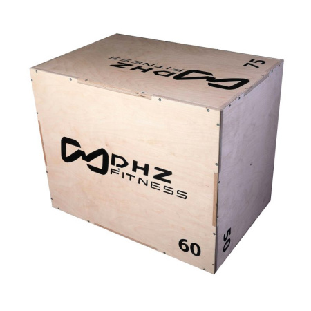 Универсальный PLYO BOX DHZ разборный с разметкой шкалы наклона