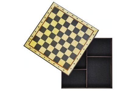 Шахматный ларец из янтаря средний 35*35