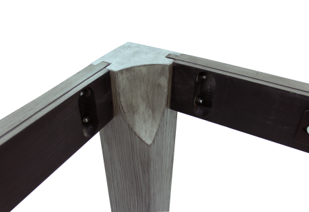 Бильярдный стол для пула RASSON "Penelope" 8 футов (серебристый)