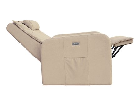 Кресло реклайнер с подъемом FUJIMO LIFT CHAIR F3005 FLWK Ваниль (Sakura 4)