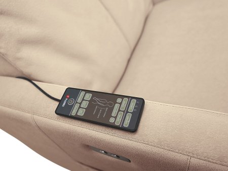 Массажное кресло реклайнер с подъемом FUJIMO LIFT CHAIR F3005 FLFK Ваниль (Sakura 4)