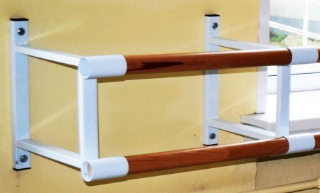 Станок балетный настенный двухрядный