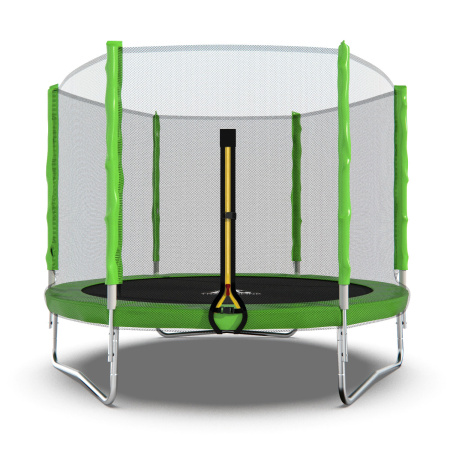 Батут DFC Trampoline Fitness 8ft с внешней сеткой (244см)