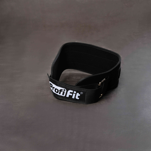 Пояс для тяжелой атлетики (текстиль, размер L) PROFI-FIT