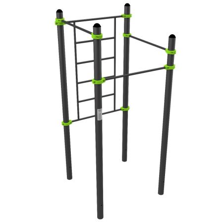 W316 Воркаут (3 перекладины, шведская стенка) ZAVODSPORTA