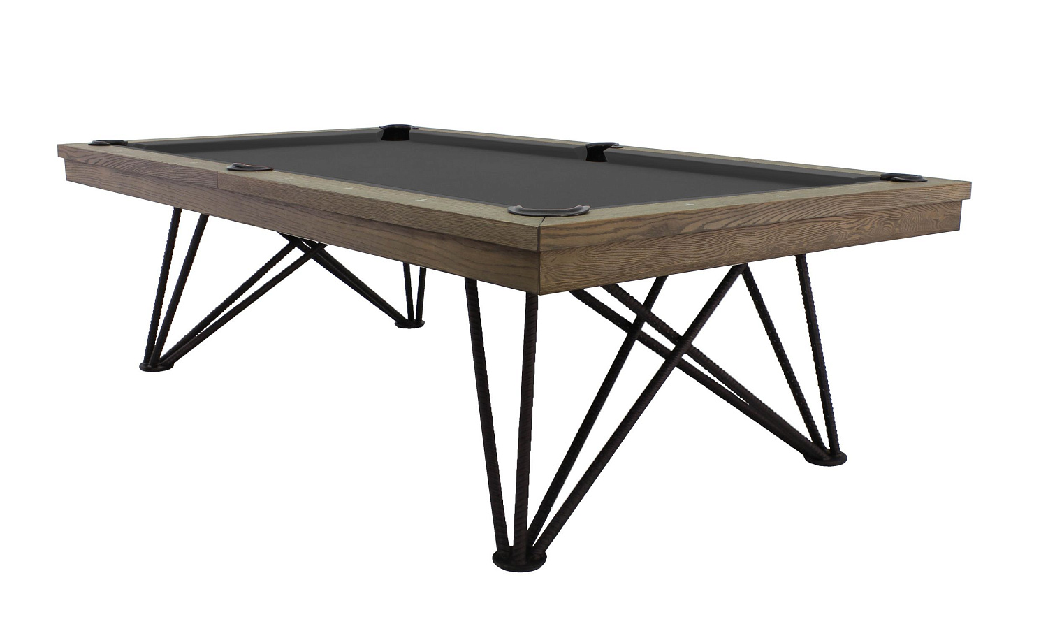 Бильярдный стол для пула RASSON "Dauphine" 7 футов (silver mist oak) с плитой