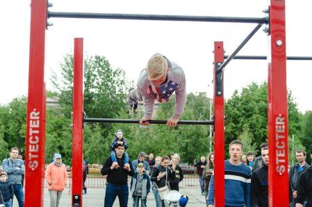 Мобильный комплекс для Воркаут "Стандарт-6"