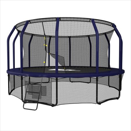 Батут UNIX Line SUPREME GAME 14 ft (Blue)