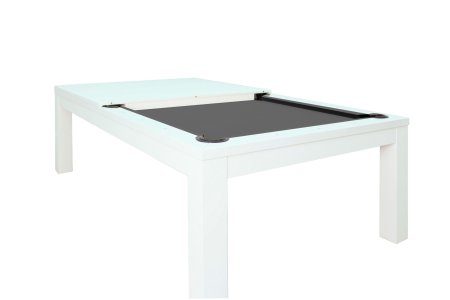 Бильярдный стол для пула RASSON "Penelope" 7 футов (белый) с плитой, со столешницей