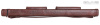 Тубус QK-S Swordmen 1x1 коричневый аллигатор