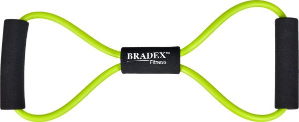 Эспандер «ВОСЬМЕРКА» Bradex SF 0237, 6*9*1000 мм, салатовый