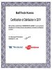 Мел «Ball teck PRO II» (2 шт, в золотистой металлической коробке) синий