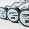 Набор изогнутых полиуретановых штанг (шаг 5 кг, 5 шт) PROFI-FIT 10-30 кг