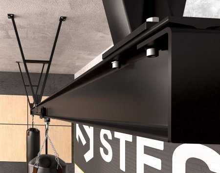 Комплект монорельса для подвесных снарядов (L=5,94 метров) с кронштейнами H=1200 мм