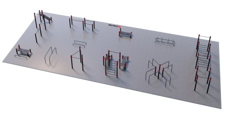 Проект "Парковая площадка для Воркаут 4-2"