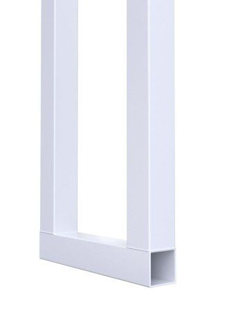 Баскетбольная стойка двухопорная с игровым щитом 1800х1050 мм и массовым кольцом