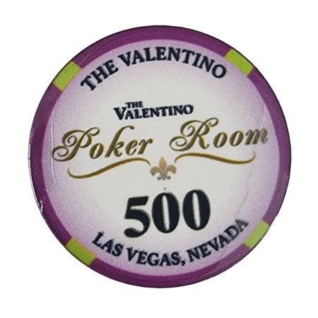 Набор для покера Valentino Ceramic на 300 фишек в кейсе из бука, Partida
