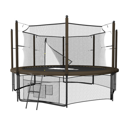 Батут UNIX Line Black&Brown 10 ft (inside)
