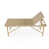 Массажный стол DFC NIRVANA, Relax Pro , дерев. ножки, цвет бежевый (Beige)