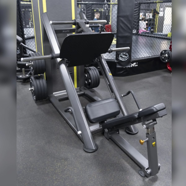 Жим ногами под углом 45 на свободных весах AnyFit PEB203