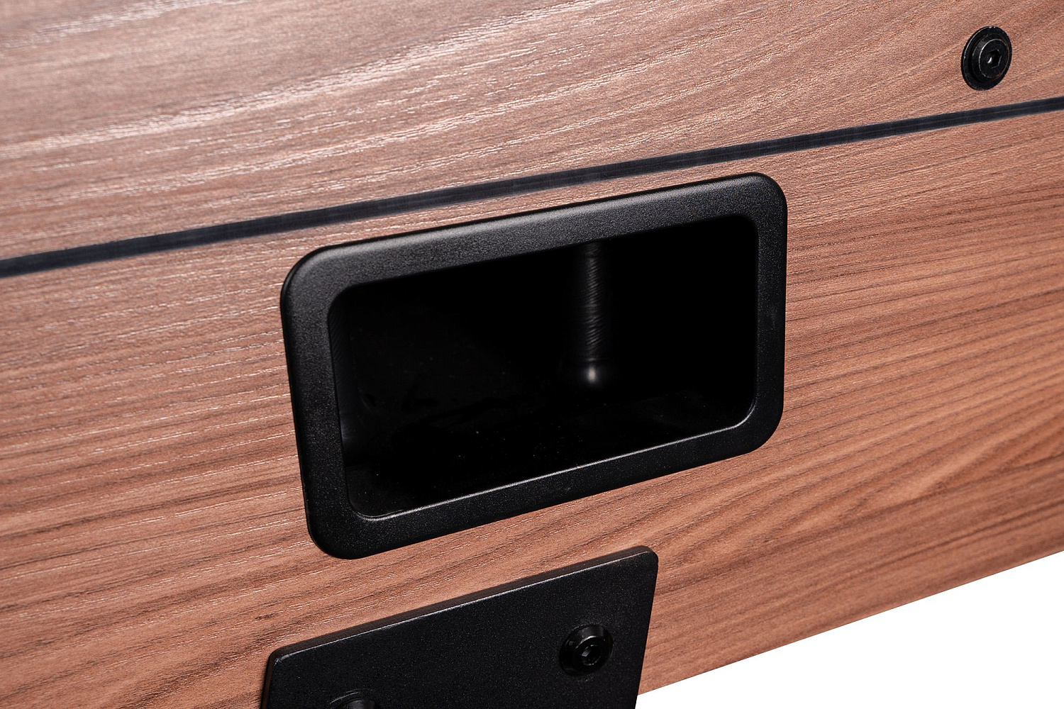 Игровой стол - футбол "Eiffel" коричнево-черный