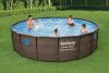 Каркасный бассейн Bestway Power Steel Swim Vista 56725 (488x122, с фильтр-насосом и лестницей)