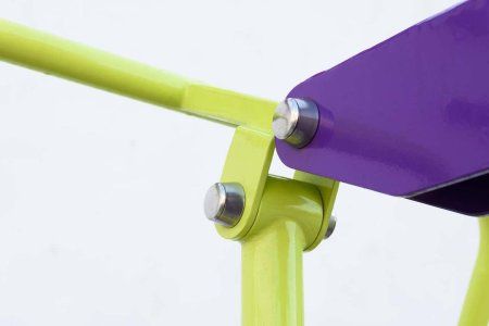 S-1056 Уличный тренажер Тяга Сверху - Жим от груди ZAVODSPORTA