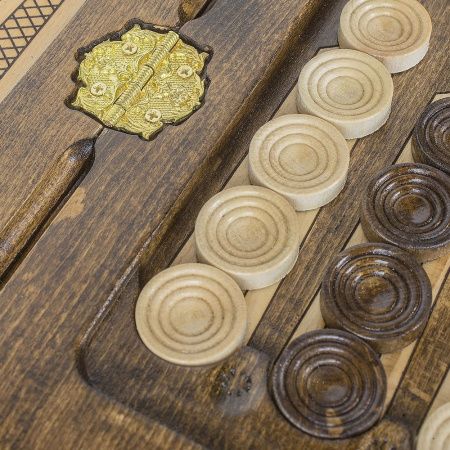 Нарды резные "Бесконечность" 60, Mkhitaryan