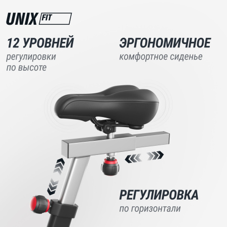 Велотренажер UNIX Fit  техно-аэробайк / Techno AirBike 900