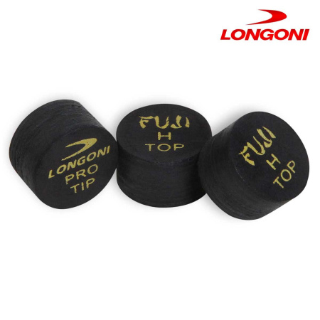 Наклейка для кия Longoni Fuji Black ø13мм Hard 1шт.