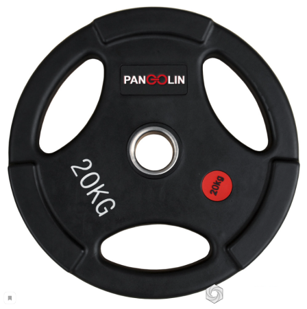 Обрезиненный олимпийский диск Pangolin Fitness WP074B 20