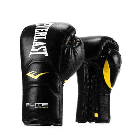 Перчатки тренировочные на шнуровке Everlast Elite Pro 