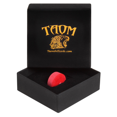 Наклейка для кия Taom 2.0 Break&Jump Red ø14мм в индивидуальной упаковке 1шт.