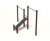 Турники  с лавочкой для пресса (PAW-20)