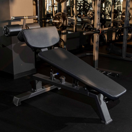 Скамья для пресса DHZ регулируемая (Adjustable Decline Bench)