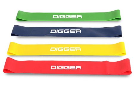 Набор ленточных эспандеров, 4шт Hasttings Digger HD31B1