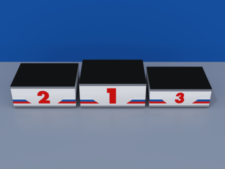 Пьедестал (ЭКО) Матрешка 812х612мм (прямоугольный)