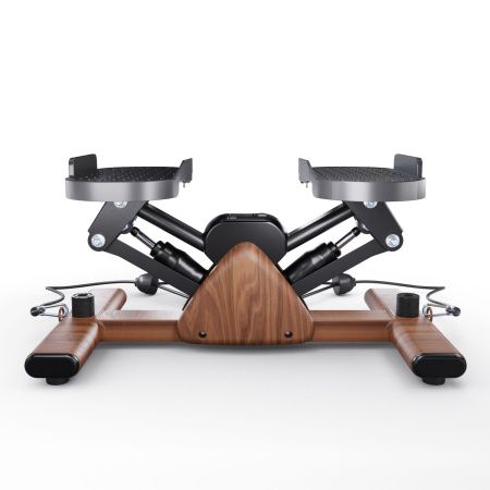 Балансировочный степпер DFC WOODFIT с эспандерами