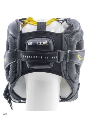 Шлем Everlast Elite Leather Черный M/L