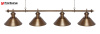 Светильник Fortuna Toscana Bronze Antique  4 плафона