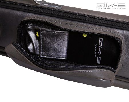 Кейс QK-S Captain 2x2 серый металлик