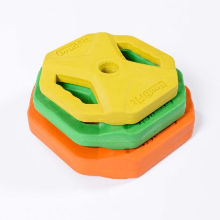 Штанга для аэробики и комплект дисков Прогресс (1,25-2,5-5 кг) PROFI-FIT