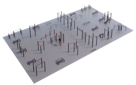 Проект "Парковая площадка для Воркаут 4-6"