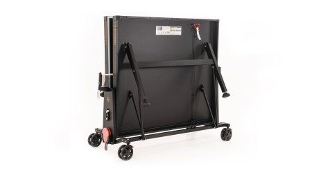 Теннисный стол складной для помещений "RASSON PREMIUM T01 Indoor" (274 х 152,5 х 76 см, черный ясень) с сеткой