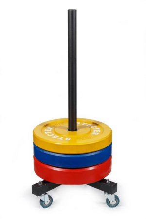 Передвижная стойка для дисков штанги